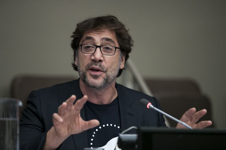 L'acteur espagnol Javier Bardem aux Nations unies à New York le 19 août 2019. (ATILGAN OZDIL / ANADOLU AGENCY)