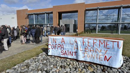 L'usine Albany de Saint-Junien (Haute-Vienne), le 5 mars 2012.&nbsp; (JOUHANNAUD THOMAS / MAXPPP)