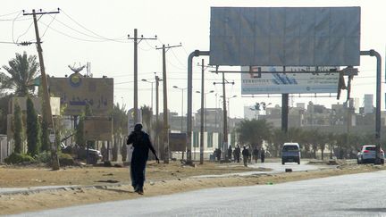 Dans les rues de Khartoum, lundi 17 avril 2022. (- / AFP)
