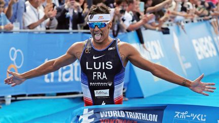 Vincent Luis lors de sa victoire à Yokohama, le 18 mai 2019. (ICHIRO OHARA / YOMIURI / AFP)