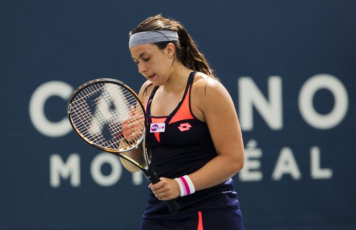 Marion Bartoli, le 8 août 2013 au tournoi de Toronto (Canada). (MARK BLINCH / REUTERS)