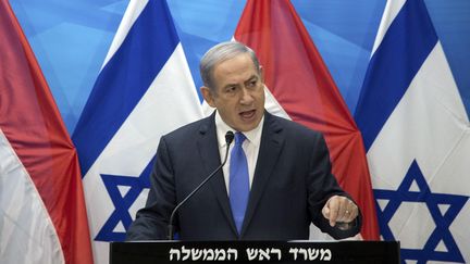 Le Premier ministre isra&eacute;lien, Benyamin N&eacute;tanyahou,&nbsp;le 14 juillet 2015 &agrave; J&eacute;rusalemn (Isra&euml;l). (REUTERS)