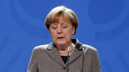 &nbsp; ("Les terroristes sont les ennemis de tous les gens libres" a déclaré Angela Merkel © REUTERS / Fabrizio Bensch)