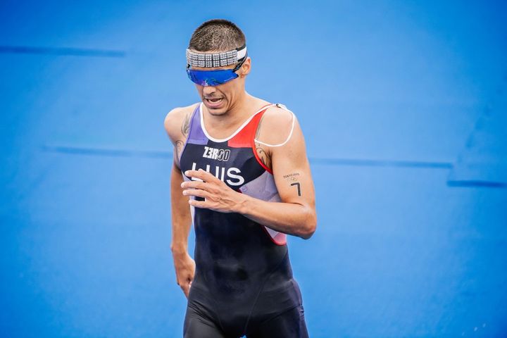 Vincent Luis a terminé à une décevante 13e place lors du triathlon (BALLET PAULINE / KMSP)