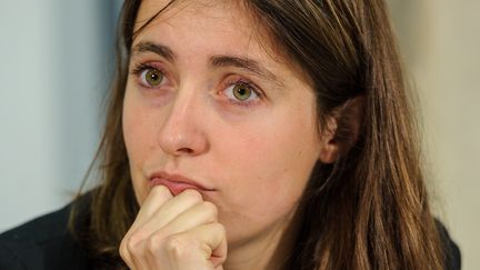 Sophie Binet, la nouvelle secrétaire générale de la CGT. (CHRISTOPHE PETIT TESSON / MAXPPP)