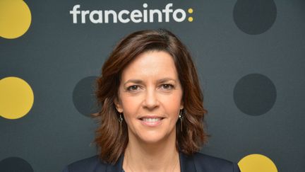 Nathalie Renoux, présentatrice d’Enquêtes Criminelles sur W9 . (JEAN-CHRISTOPHE BOURDILLAT / RADIO FRANCE)