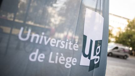 L'entr&eacute;e de l'universit&eacute; de Li&egrave;ge, en Belgique, le 25 septembre 2013. (NICOLAS LAMBERT / BELGA MAG / AFP)