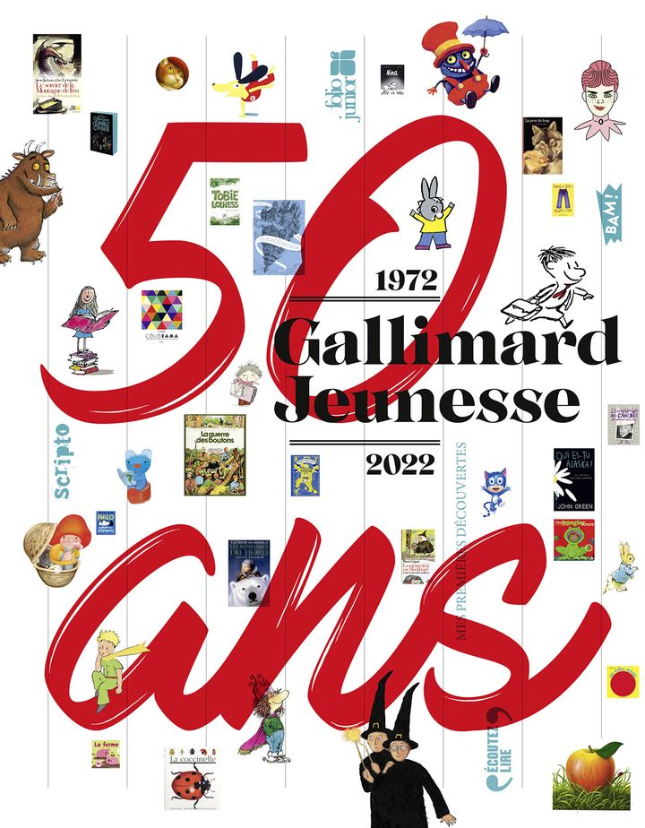 "Gallimard Jeunesse, cinquante ans", de Marie&nbsp;Lallouet (GALLIMARD JEUNESSE)