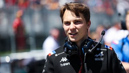 Oscar Piastri, pilote de réserve d'Alpine, lors du Grand Prix du Canada 2022.&nbsp; (FLORENT GOODEN / DPPI via AFP)