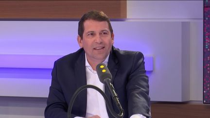 François Béharel, président de Randstad en France, le 7 mars 2019 sur franceinfo. (FRANCEINFO / RADIOFRANCE)