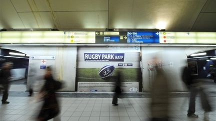 Dans le métro parisien (AFP - LIONEL BONAVENTURE)