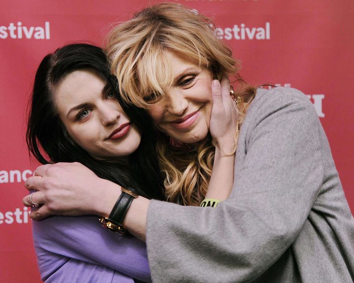 Frances Bean Cobain et Courtney Love le 24 janvier au festival Sundance (USA).
 (Chris Pizzello/AP/SIPA)