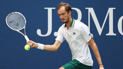 Daniil Medvedev&nbsp;impressionne sur les courts de l'US Open. (AL BELLO / GETTY IMAGES NORTH AMERICA)