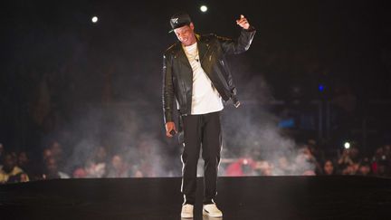 Jay-Z en concert à New York, au Barclays Center, le 26 novembre 2017
 (Scott Roth / AP / SIPA)