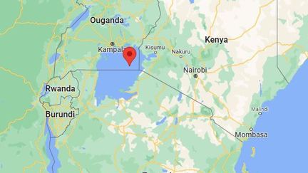 Le lac Victoria (Tanzanie).
 (GOOGLE MAPS)