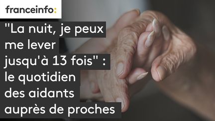 On estime que 11 millions de Français sont des aidants auprès d'un proche malade, handicapé ou âgé. (FRANCEINFO/GETTY IMAGES)