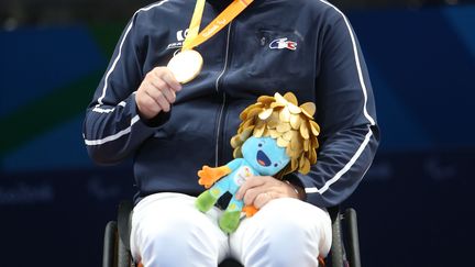 Fabien Lamirault champion paralympique de tennis de table (G.PICOUT)