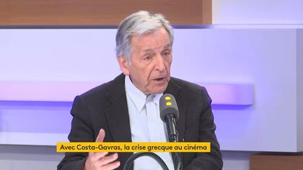 Costa-Gavras invité de franceinfo le 4 novembre.&nbsp; (FRANCEINFO / RADIOFRANCE)