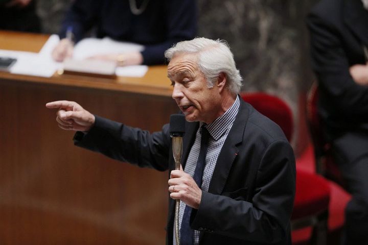 Le ministre du Travail François Rebsamen à l'Assemblée nationale (2014)
 (PATRICK KOVARIK / AFP)