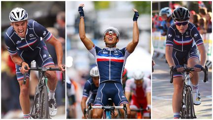 Julian Alaphilippe, Benoît Cosnefroy et Audrey Cordon-Ragot ont été les coureurs les plus en vue cette semaine, côté bleu.