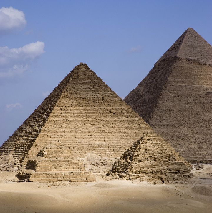 Pyramide de Kheops au Caire, en Egypte.&nbsp; (JACQUES SIERPINSKI / JACQUES SIERPINSKI)