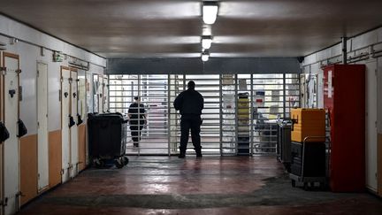 Une prison à La Talaudière (Loire), le 19 janvier 2024. (OLIVIER CHASSIGNOLE / AFP)