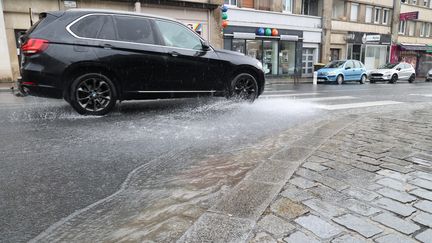 La ville de Saint-Lô, dans la Manche, le 3 août 2023. (MICHEL COUPARD / OUEST FRANCE / MAXPPP)