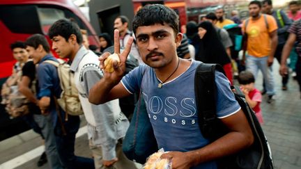 &nbsp; (Des centaines de réfugiés syriens, afghans ou érythréens sont arrivés à Munich ce lundi. © Maxppp)