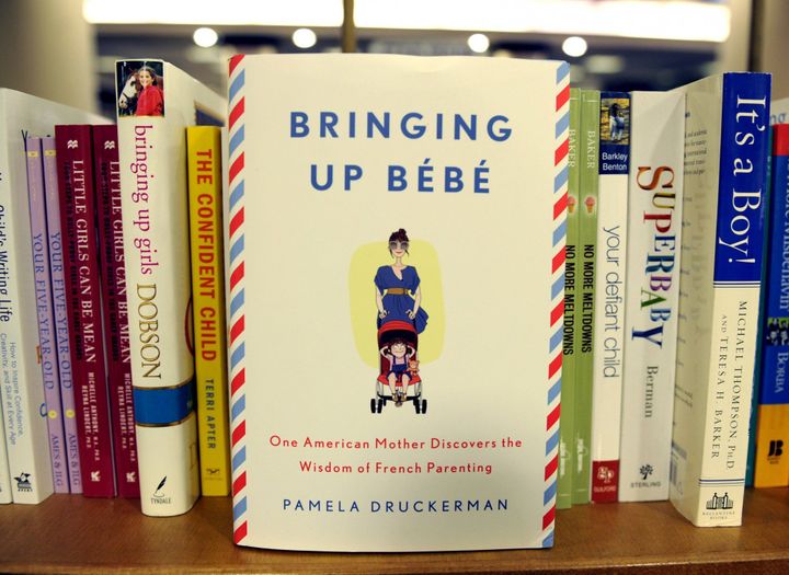 L&#039;édition américaine de &quot;Bébé made in France&quot; de Pamela Druckerman
 (TIMOTHY A. CLARY / AFP)