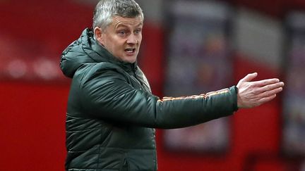 L'entraîneur de Manchester United, Ole Gunnar Solskjær,"ne voit pas l'intérêt de faire un break". (NICK POTTS / POOL)