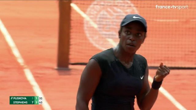 2e tour : fabuleux passing de Stephens qui laisse sur place Pliskova