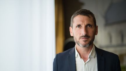 Matthieu Orphelin à Angers, le 7 juillet 2017.&nbsp; (JEAN-SEBASTIEN EVRARD / AFP)