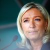 La pr&eacute;sidente du Front national, Marine Le Pen, lors d'un meeting &agrave; Brachay (Haute-Marne), le 30 ao&ucirc;t 2014. (MAXPPP)