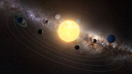 La système solaire. Photo d'illustration. (SCIENCE PHOTO LIBRA / GETTY IMAGES)