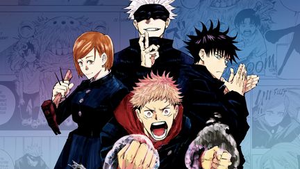 Les personnages du manga "Jujutsu Kaisen". (JUJUTSU KAISEN BY GEGE AKUTAMI / SHUEISHA INC..)