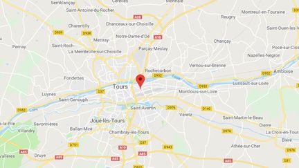 Les policiers ont été agressés alors qu'ils procédaient à l'interpellation d'un conducteur alcoolisé à Saint-Pierre-des-Corps, près de Tours, en Indre-et-Loire. (GOOGLE MAPS)