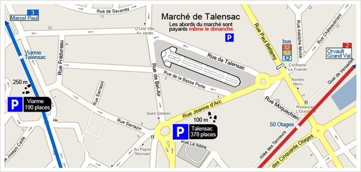 &nbsp; (© marché de talensac)