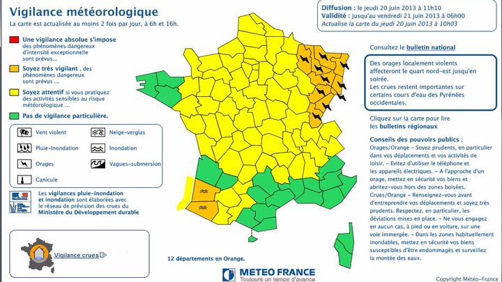 &nbsp; (METEO FRANCE  / FRANCETV INFO)