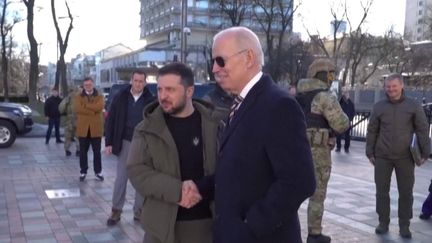 Guerre en Ukraine : la visite historique de Joe Biden à Kiev