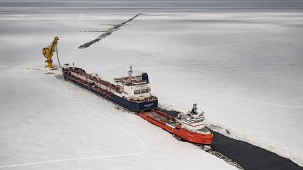 Terminal Arctic Gate - Péninsule de Yamal, avril 2018
 (Yuri Kozyrev / NOOR pour la fondation Carmignac)