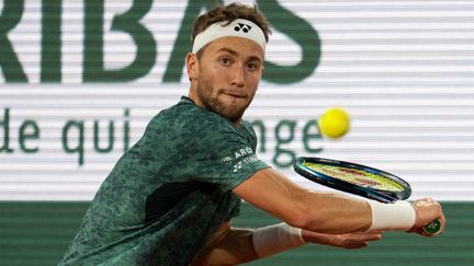 Casper Ruud sera opposé à Rafael Nadal, dimanche 5 juin, en finale.&nbsp; (MINE KASAPOGLU / ANADOLU AGENCY)