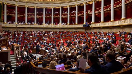 Une vue générale de l'Assemblée nationale à Paris, le 19 juillet 2022. (MAXPPP)