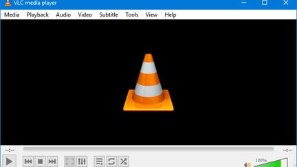 Copie d'écran du player VLC (VLC)