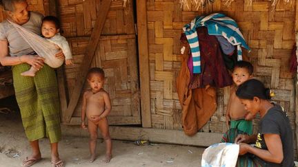 Khamu, dans la province nord de Luang Namtha, le 10 mars 2011.  (AFP PHOTO / HOANG DINH Nam)