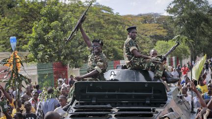 &nbsp; (Une rue de Bujumbura, capitale du Burundi, le 13 mai 2015, pendant la tentative de coup d'Etat © Sipa Press)