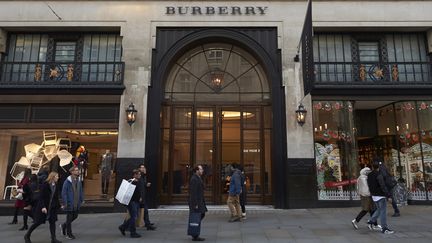 Magasin Burberry à Londres, en 2017
 (Niklas HALLEN / AFP)