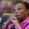 La garde des Sceaux, Christiane Taubira, assiste &agrave; une assembl&eacute;e g&eacute;n&eacute;rale du Conseil national du barreau, &agrave; Paris, le 4 octobre 2013. (JOEL SAGET / AFP)