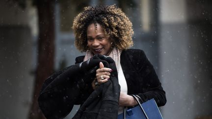 La ministre des Sports Laura Flessel, le 18 mars 2018, à Paris. (CHRISTOPHE ARCHAMBAULT / AFP)