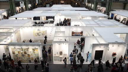 La FIAC (Foire internationale d'art contemporain)&nbsp; au Grand Palais, à Paris (17 octobre 2019) (YOAN VALAT / MAXPPP)