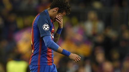 Le joueur du Barca, Neymar (LLUIS GENE / AFP)